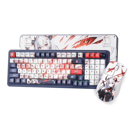 EISA K686 PRO SE Keyboard & K1NG M916 PRO (1K Hz) Mouse Anime Combo
