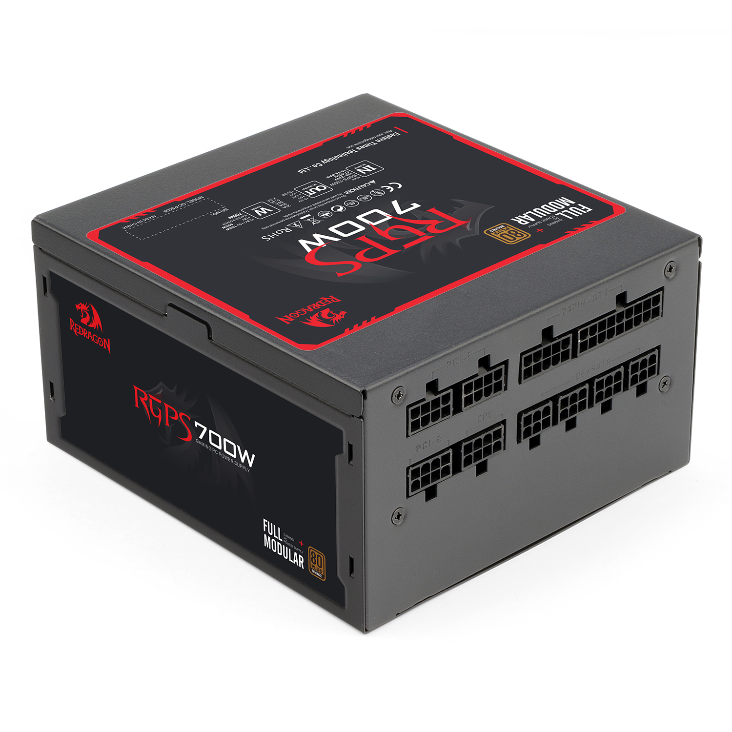 RD PSU (GC-PS005) 80+BRONZE FULL MODULAR 700W BLACK