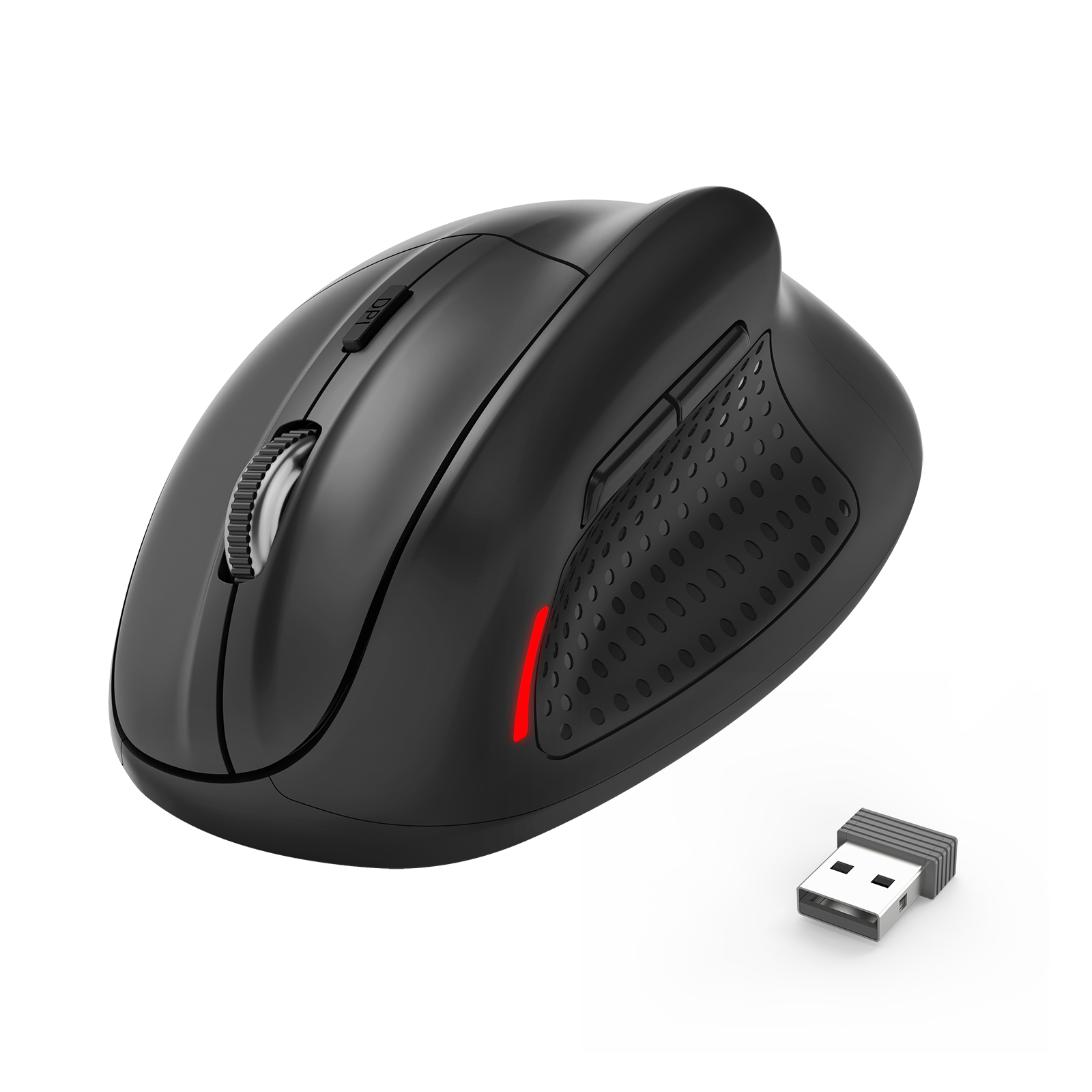 RD OFFICE MOUSE (BM-4033) 2.4G VERTICAL WIRELESS BLACK