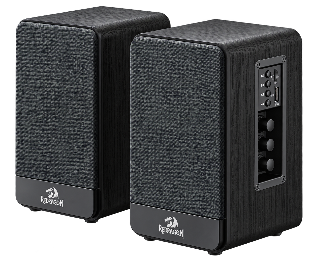 REDRAGON MOUTHPIECE 2.0 (GS813) BOOKSHELF BLACK