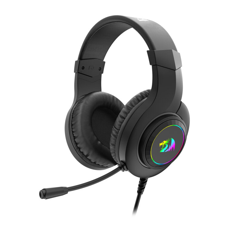 RD HEADSET (H371-RGB) HYLAS USB BLACK