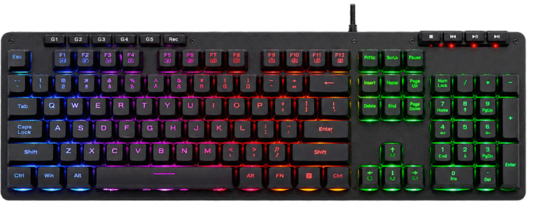 REDRAGON ADITYA (K513-RGB) BLACK