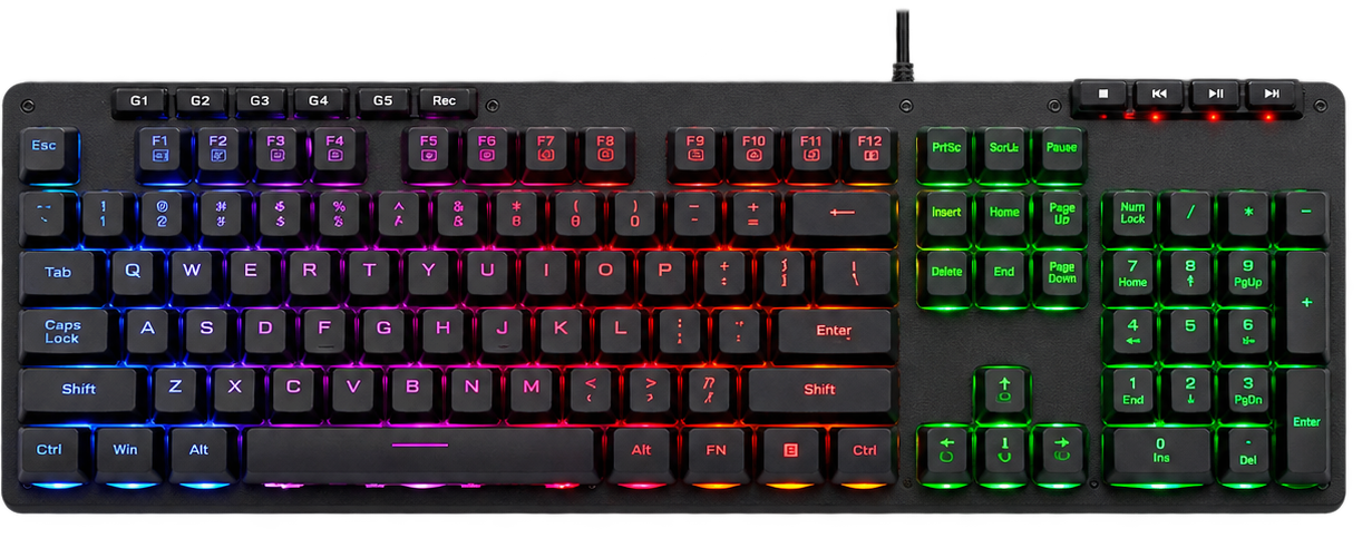 REDRAGON ADITYA (K513-RGB) BLACK