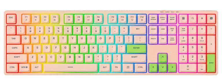 REDRAGON CRUX (K518-RGB-WG)