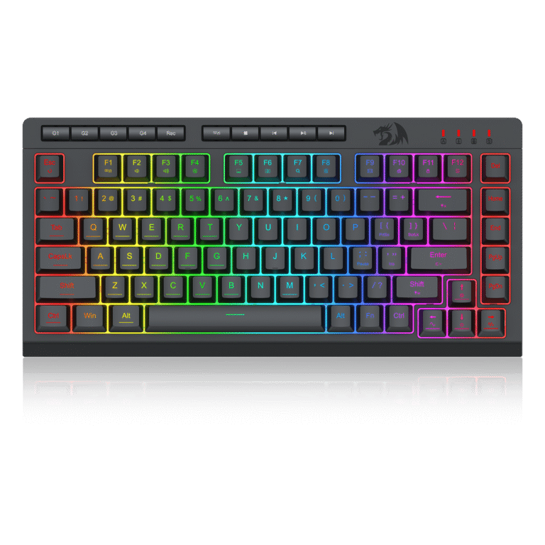 RD KEYBOARD (K524-RGB) CRESCENT BLACK