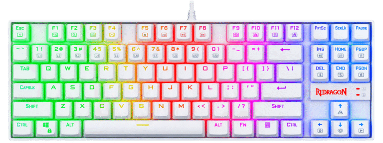 REDRAGON KUMARA (K552W-RGB-1) WHITE
