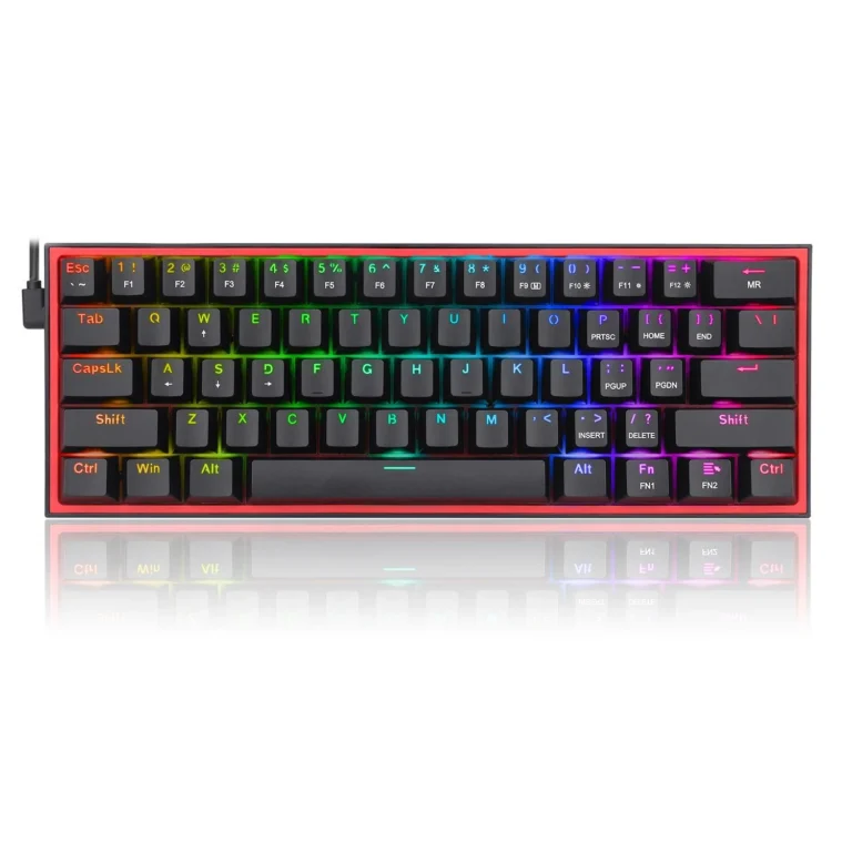 RD KEYBOARD (K617-RGB) FIZZ BLACK