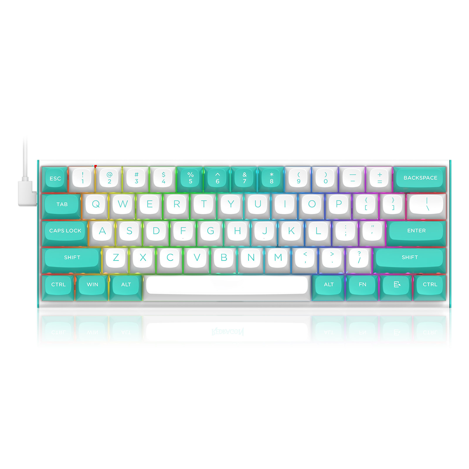 RD KEYBOARD (K683WB-RGB) FIDD MAGNETIC