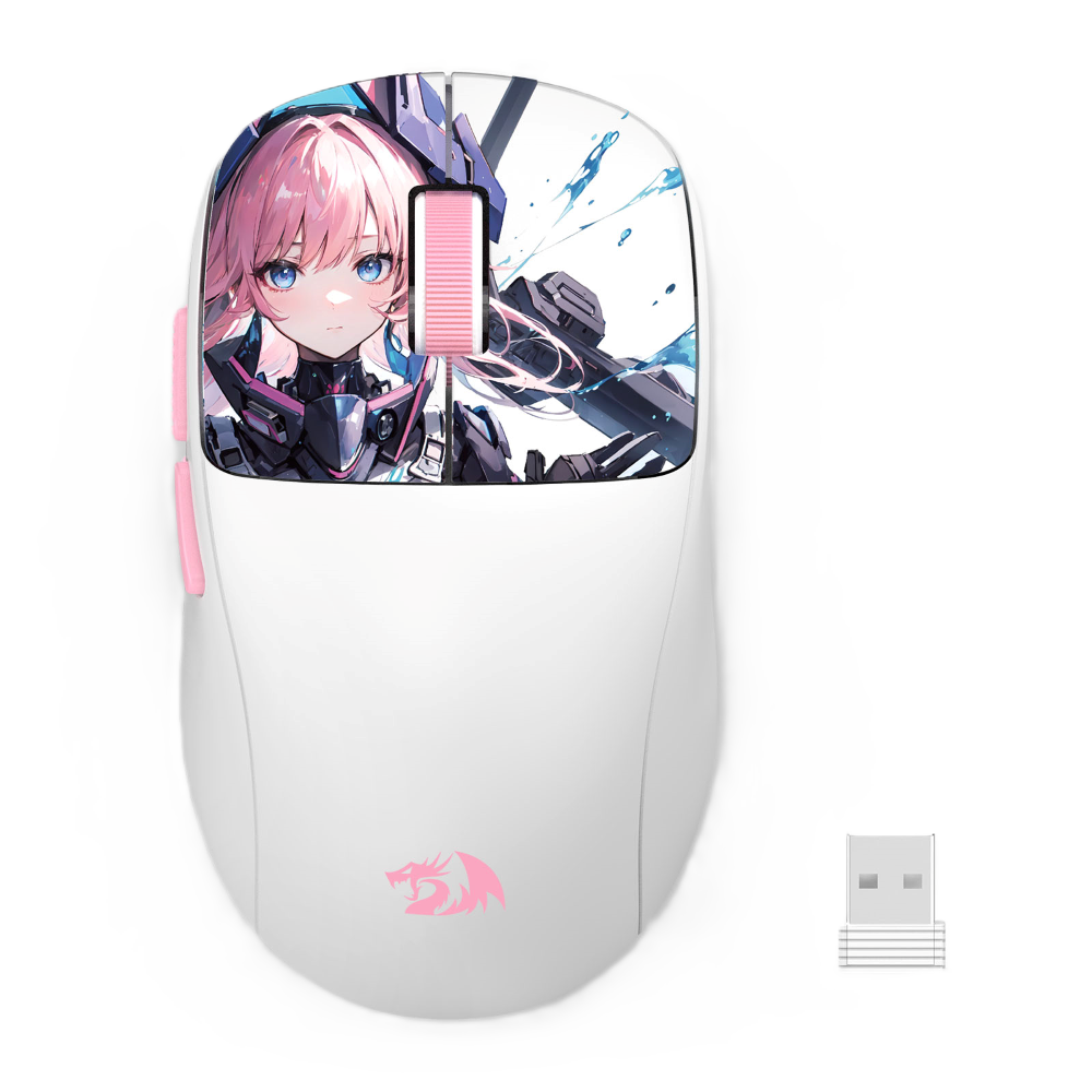 REDRAGON KLYAMOOR PRO STANDARD (M817AK-PRO-STD) WHITE-PINK