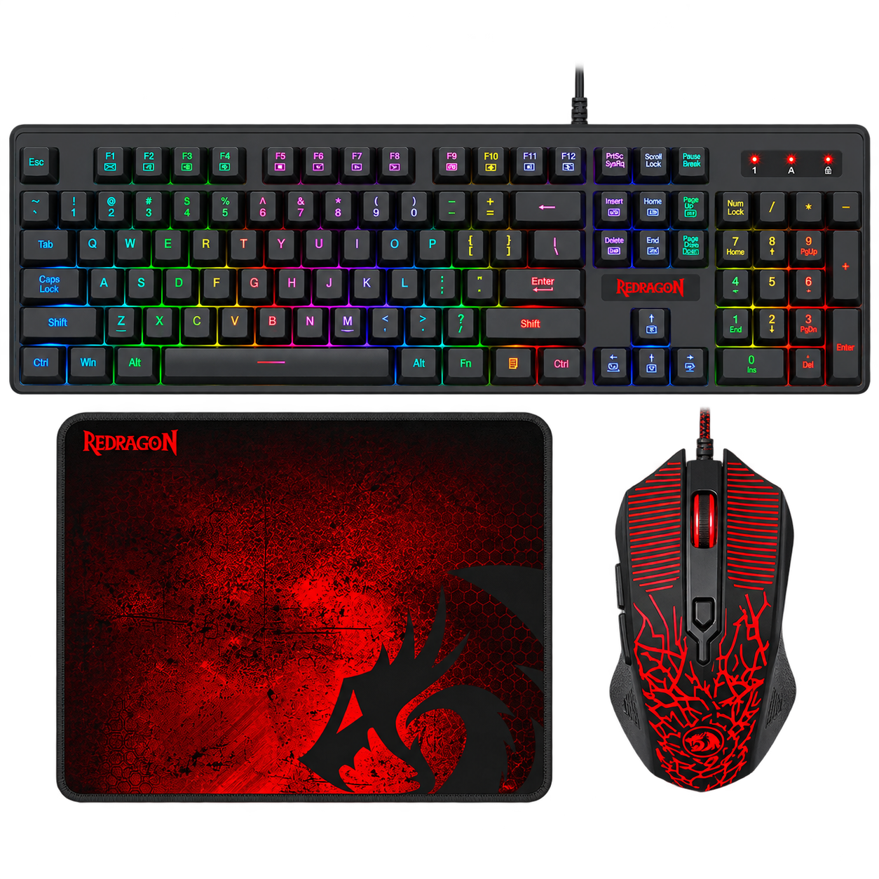 REDRAGON 3IN1 COMBO (S107-1)