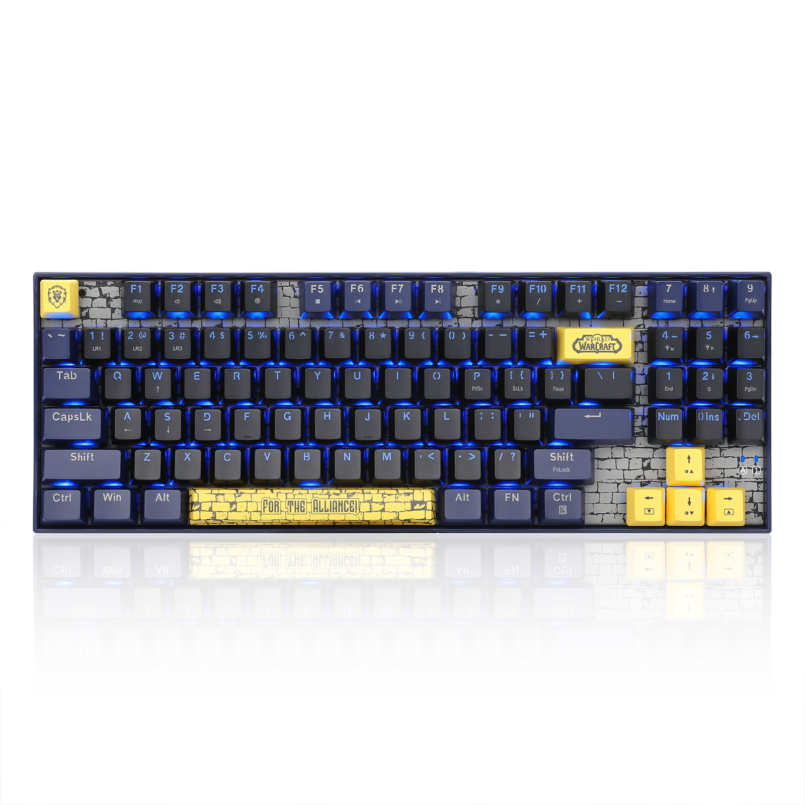 RD WOW KEYBOARD (YGM1) ALLIANCE BLUE