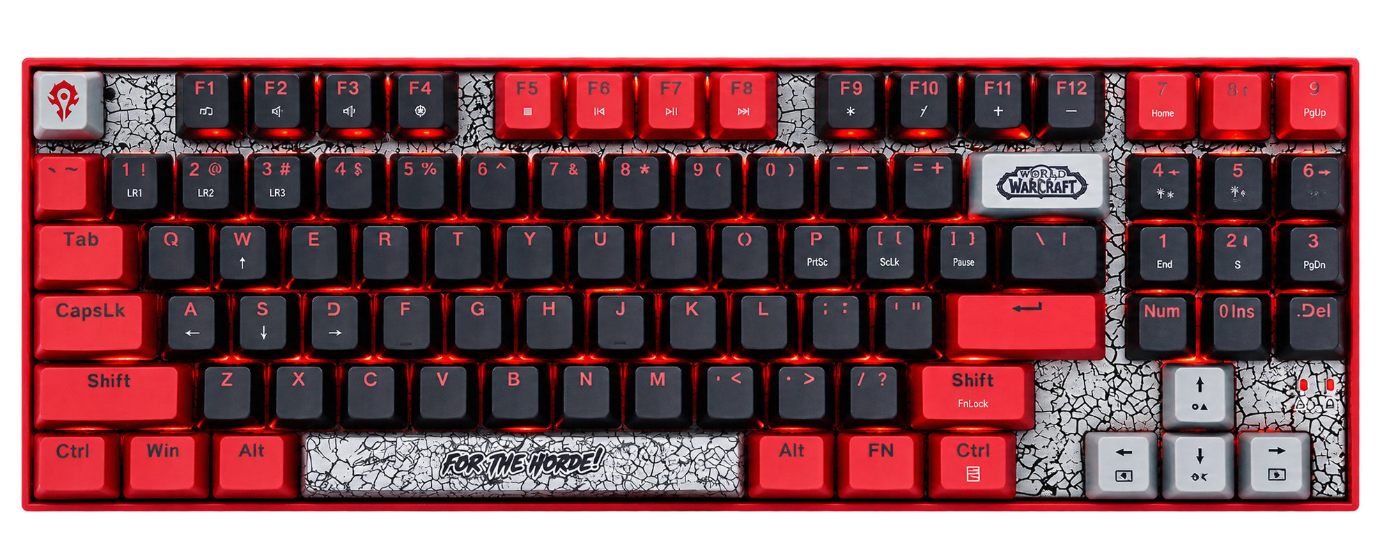 REDRAGON WoW HORDE (YGM1) RED