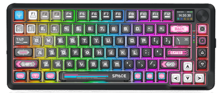 REDRAGON FLEKACT PRO (K708MC-RGB-PRO)  W/ LCD SCREEN