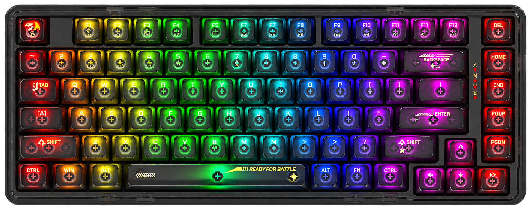 REDRAGON ELF PRO CRYSTAL (K649CT-RGB-PRO)