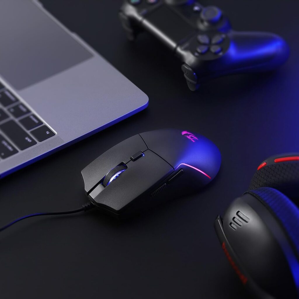 REDRAGON NAGA (M730-RGB) BLACK - Redragon