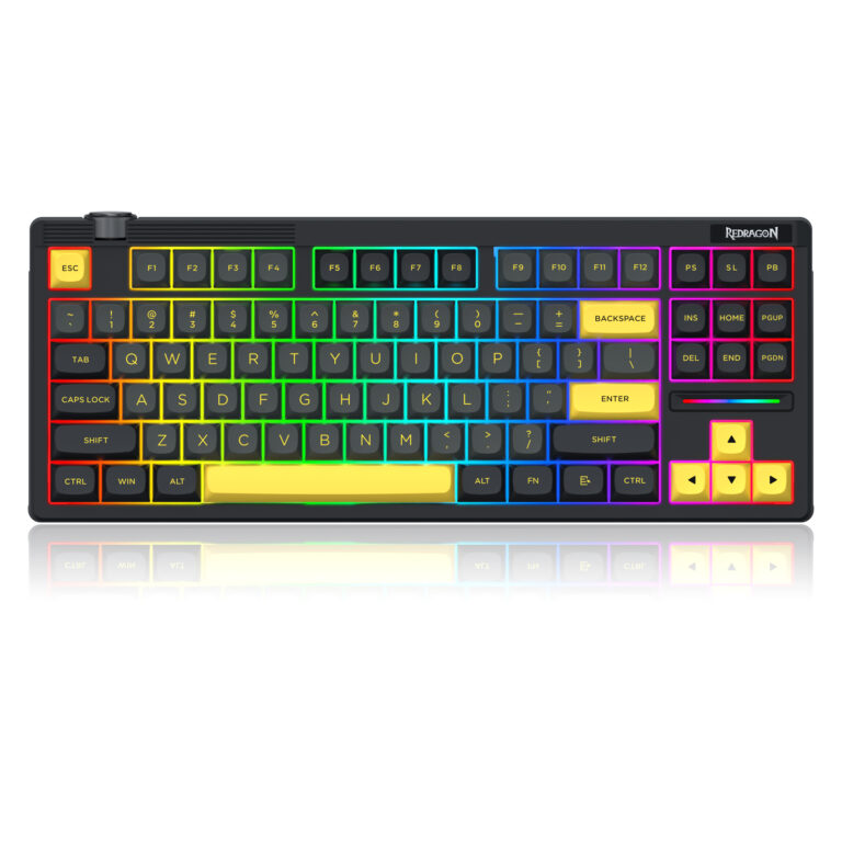 RD KEYBOARD OTIIM PRO K729BGY-RGB-PRO (Black+Grey+Yellow)