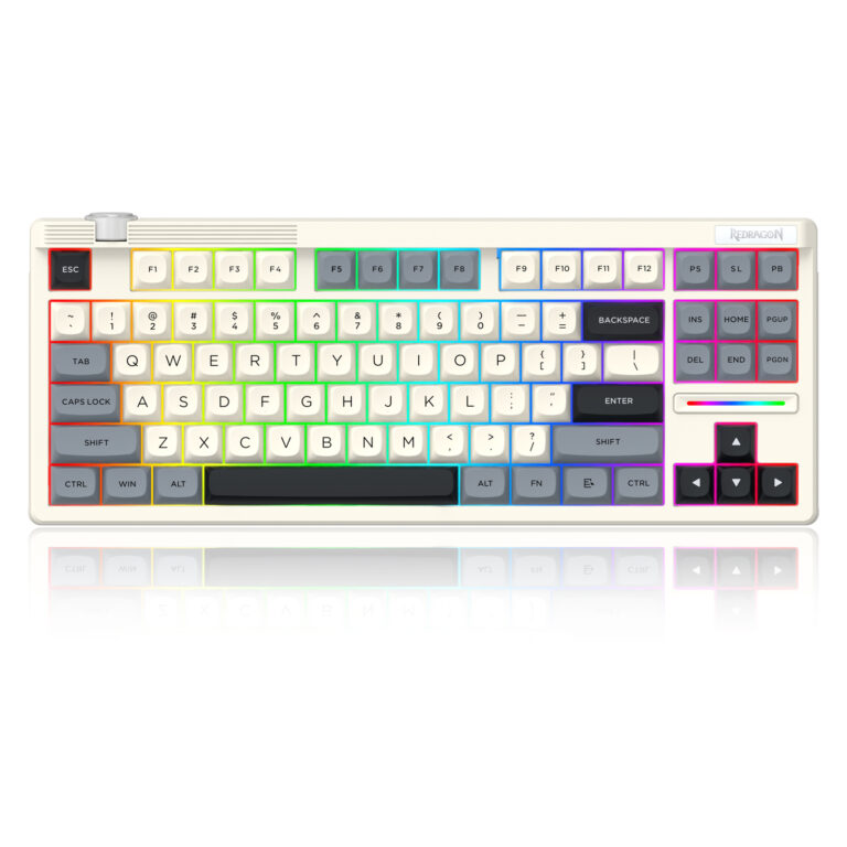 RD KEYBOARD OTIIM PRO K729GBW-RGB-PRO (Grey+Black+White)