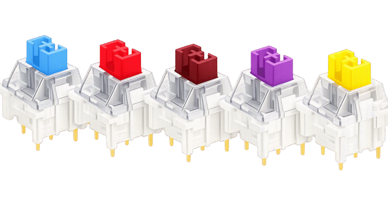 RD SWITCH (A100) RED, BLUE, BROWN, PURPLE, YELLOW