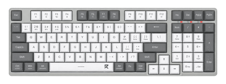REDRAGON (BK-7113) SCISSOR WHITE-GRAY