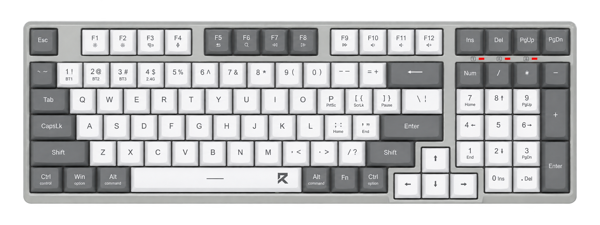 REDRAGON (BK-7113) SCISSOR WHITE-GRAY