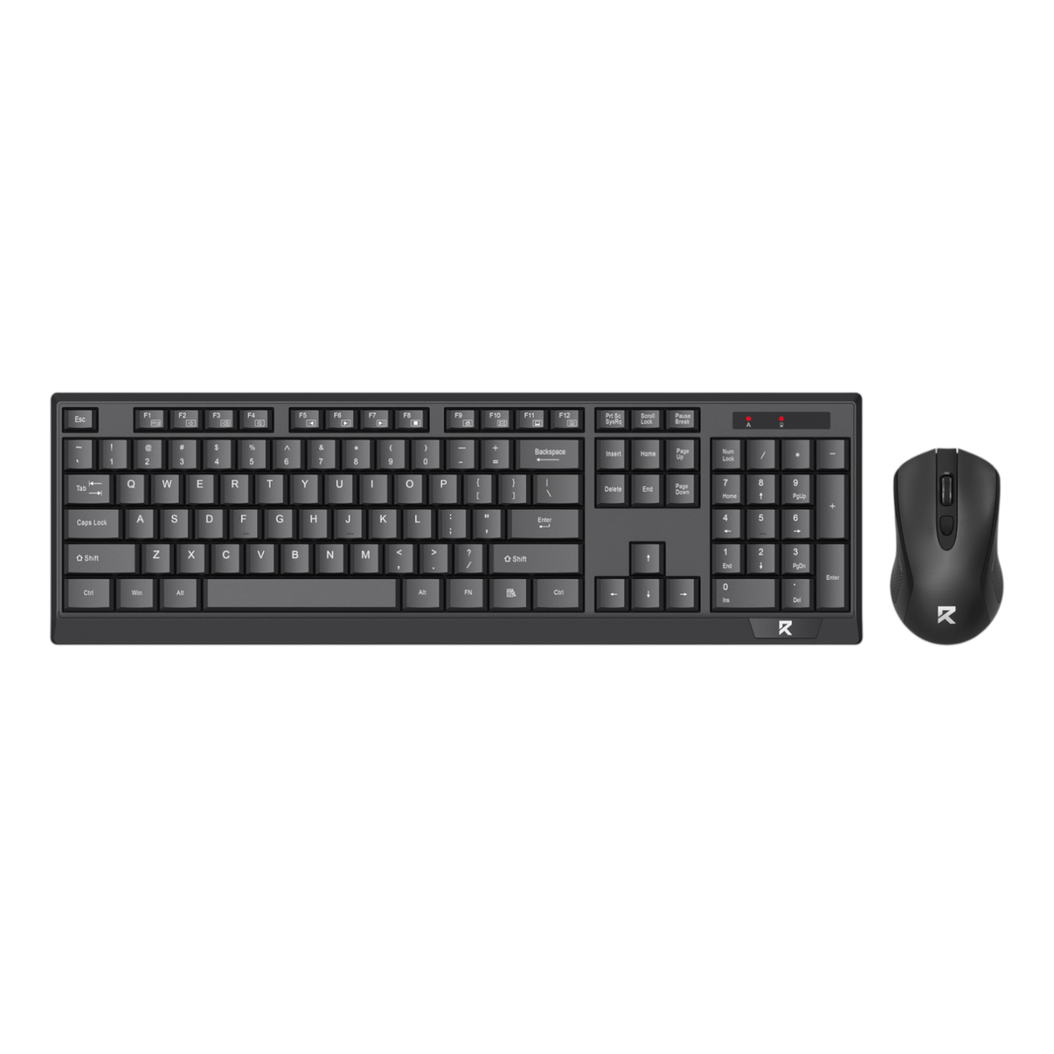 RD WIRELESS OFFICE COMBO (BS-8343A) 2IN1 BLACK