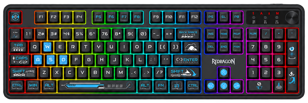 REDRAGON RM104 PRO VOLCANO (K526-RGB)