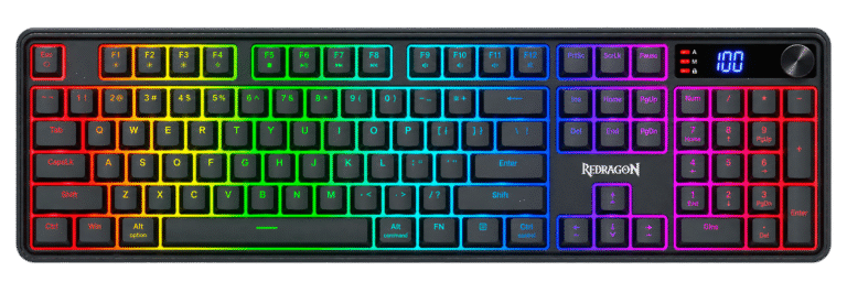 REDRAGON RM104 PRO VOLCANO (K526BP-RGB) BLACK PINK